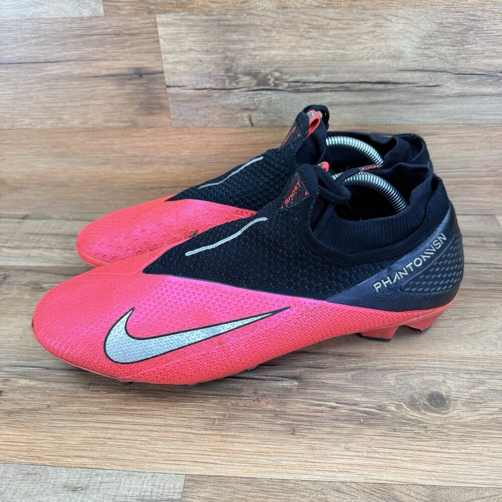 Nike Phantom VSN 2 Elite DF SG AC CD4163-606 Soccer Cleats US12 UK11 EUR46